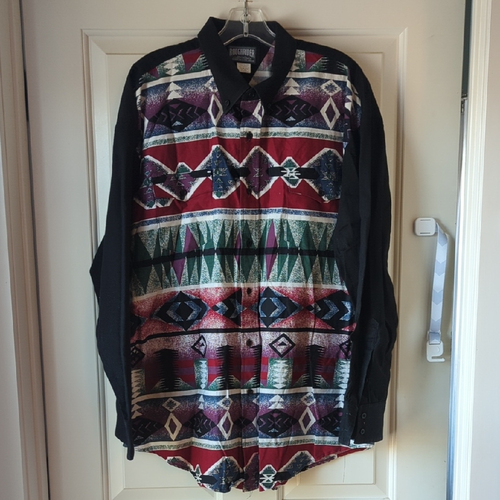 Vintage Roughrider Western Shirt